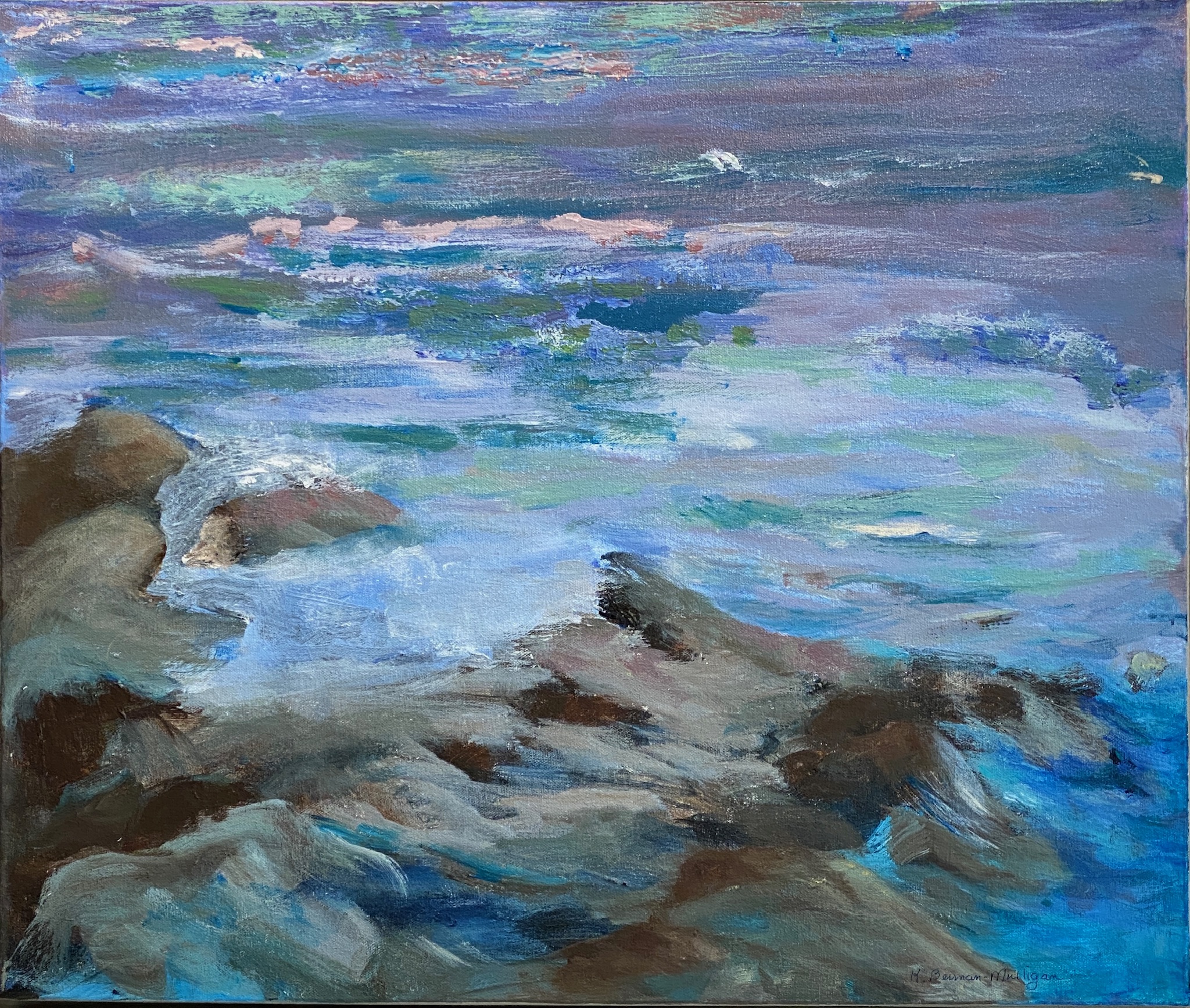 acrylic painting on canvas